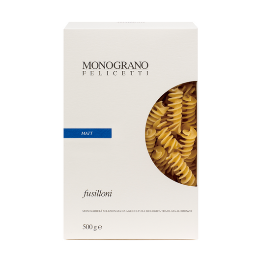 【オーガニック】フェリチェッティ モノグラーノ・マット フジッローニ(箱入り) 500g x 1袋