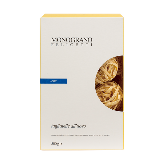 フェリチェッティ モノグラーノ・マット タリアテッレ・アッルウォヴォ (箱入り) 500g x 1袋