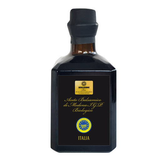 ソル・レオーネビオ プレミアム オーガニック・バルサミコ酢 ゴールドラベル 250ml x 1本