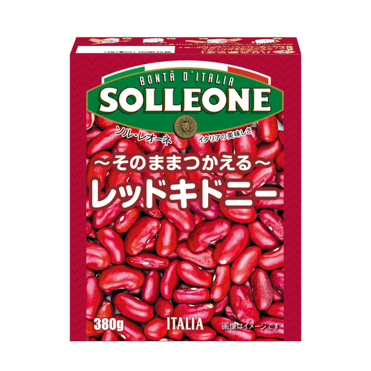 ソル・レオーネ レッドキドニービーンズ (テトラパック) 380g x 16個