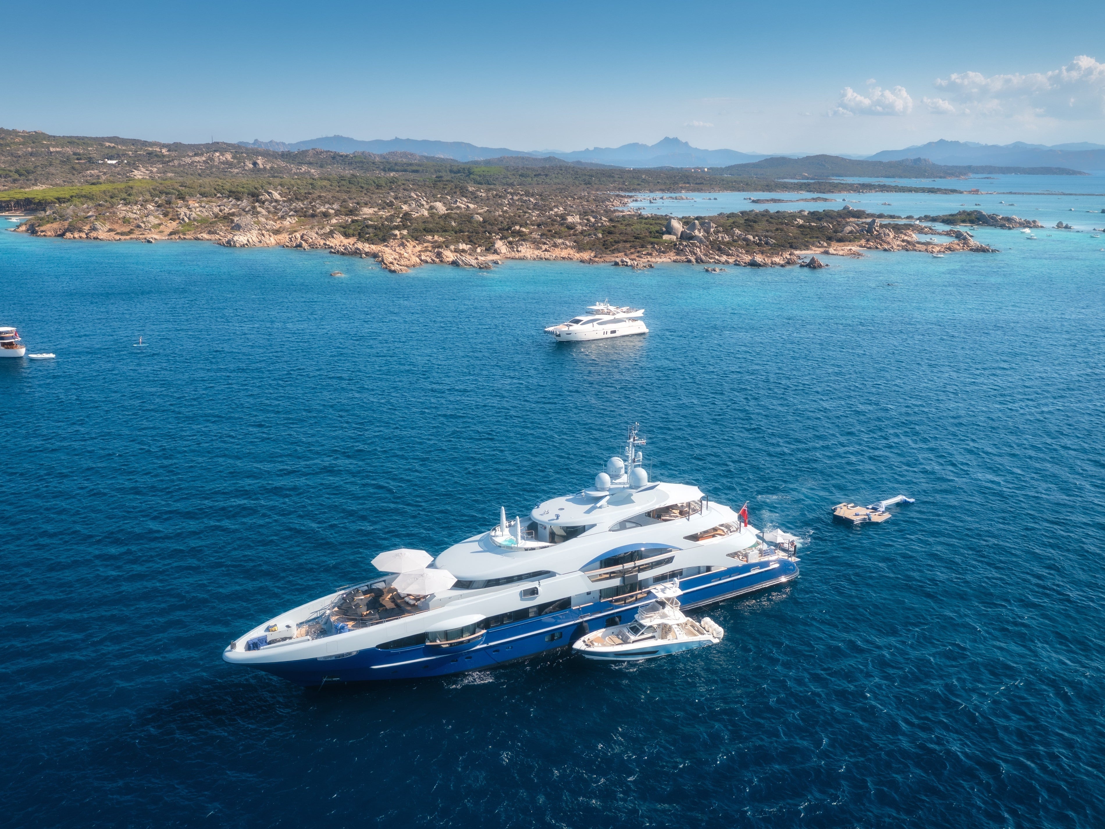 水上で過ごす休日