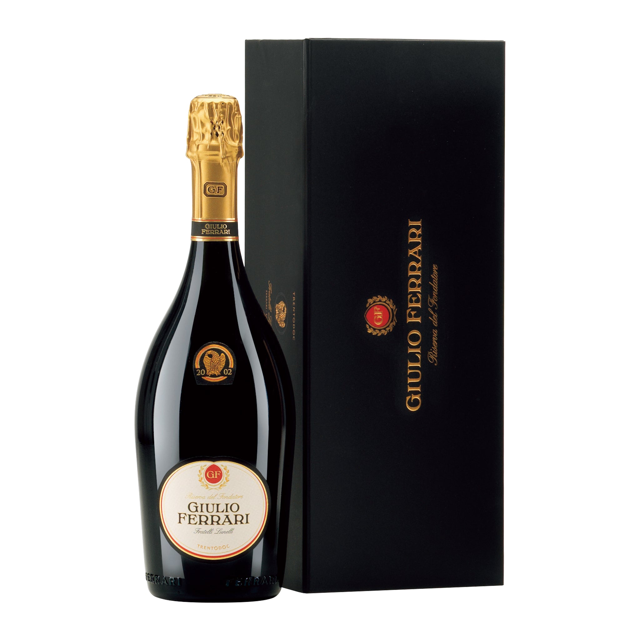 ジュリオ･フェッラーリ･リゼルヴァ･デル･フォンダトーレ（ギフトボックス入り）2002 - FERRARI（トレンティーノ）750ml x １本