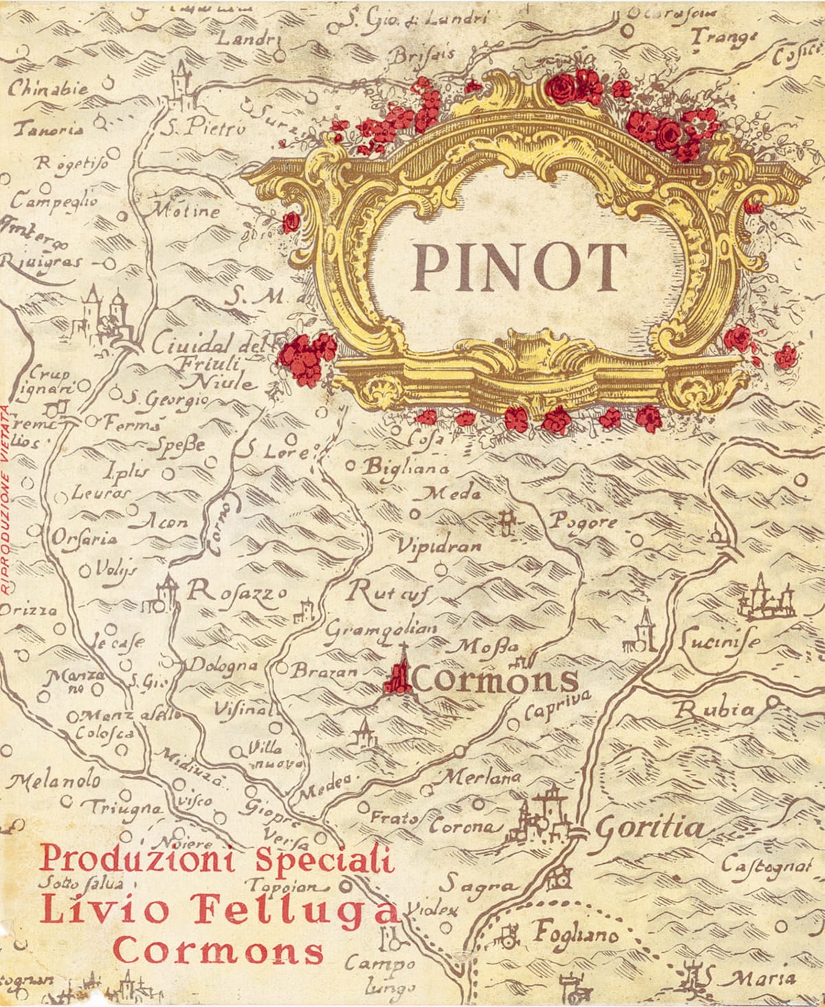 Pinot Grigio - Livio Felluga (Friuli Venezia Giulia) 750ml x 6btl