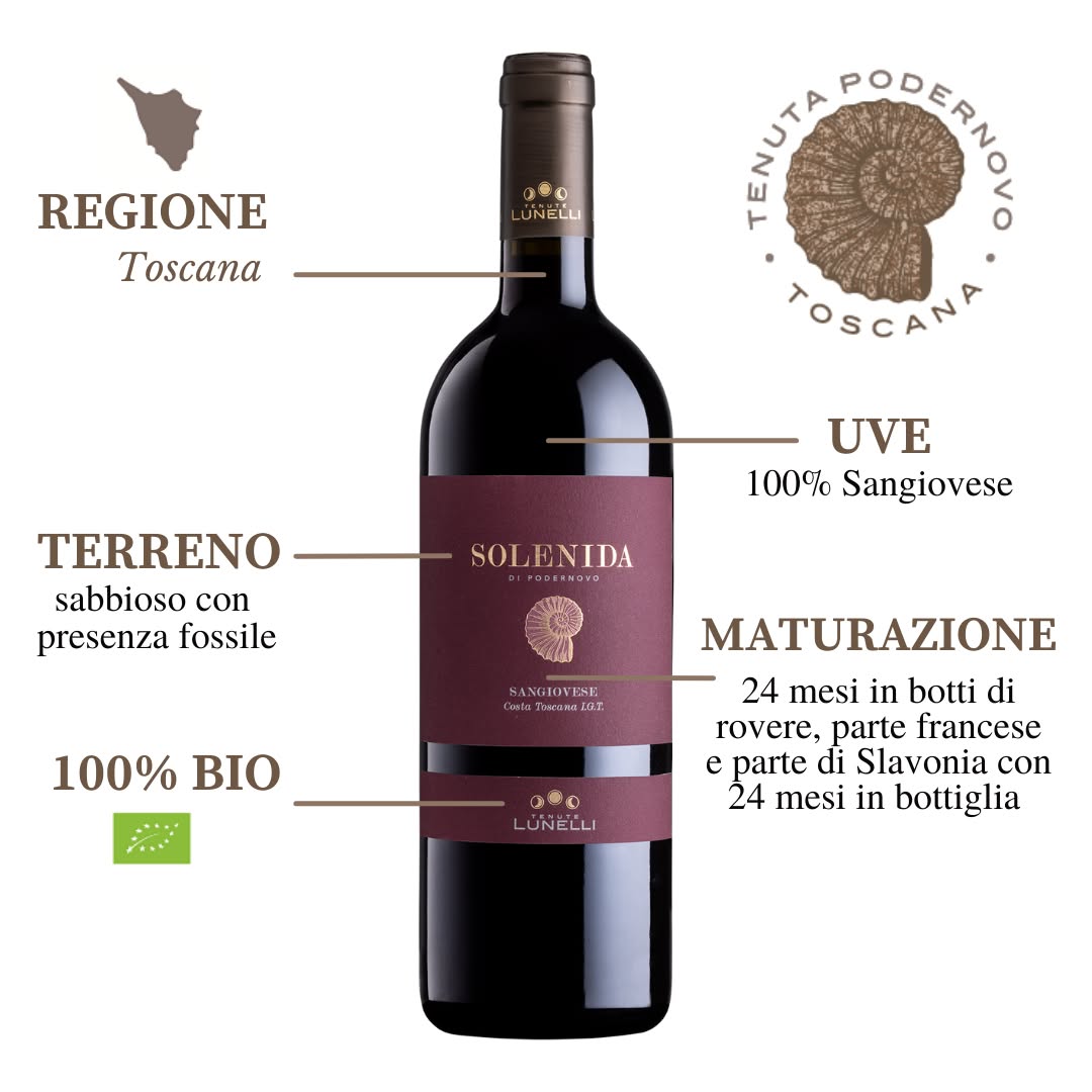 ソレニダ - Tenute Lunelli（トスカーナ）750ml x １本