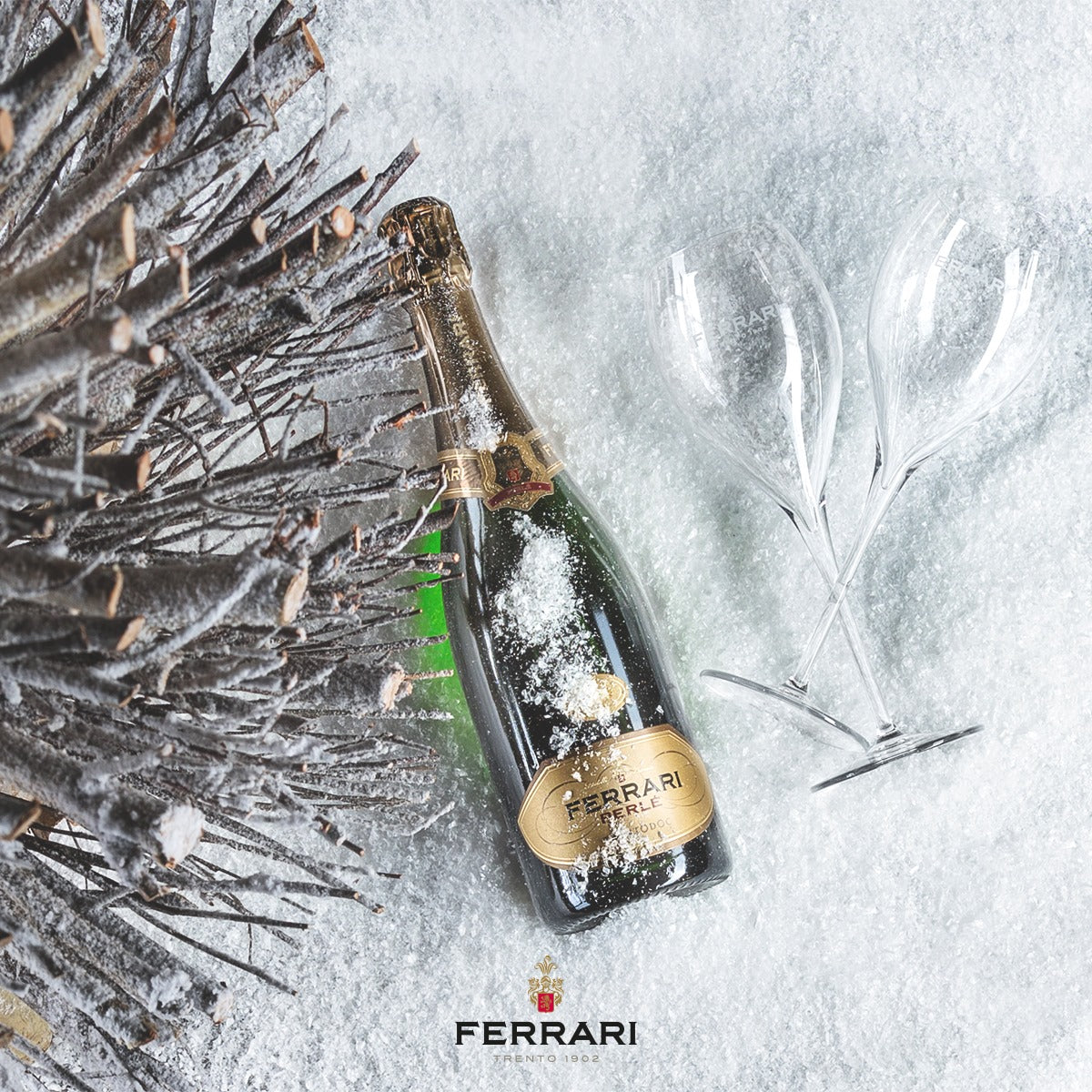 フェッラーリ・ペルレ・ミレジム - FERRARI（トレンティーノ）750ml x １本