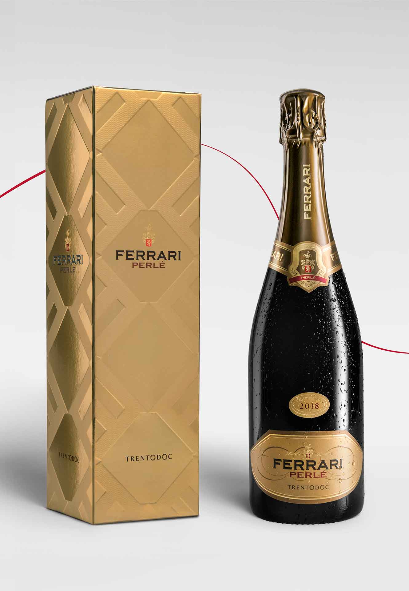 フェッラーリ・ペルレ・ミレジム 2005 - （ギフトボックス入り）- FERRARI（トレンティーノ）750ml x １本