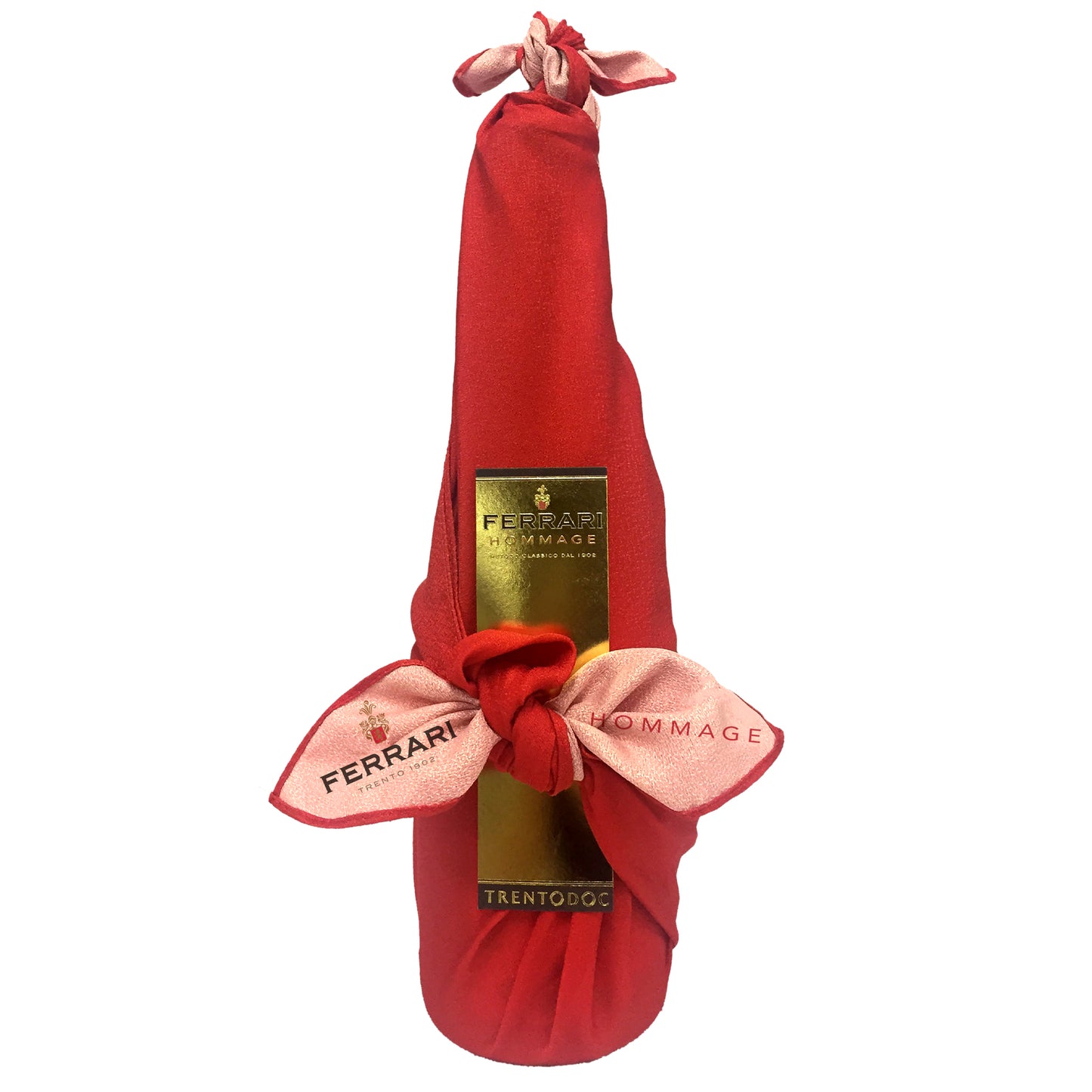 フェッラーリ・オマージュ（風呂敷包み） - FERRARI（トレンティーノ）750ml x １本