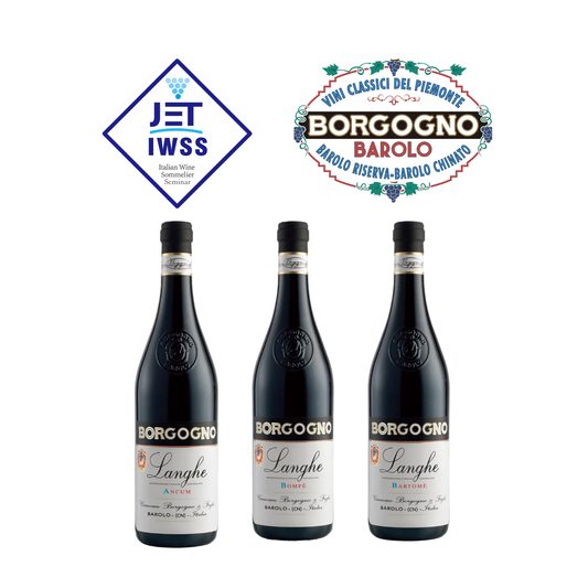 【IWSS】BORGOGNO 3本セット